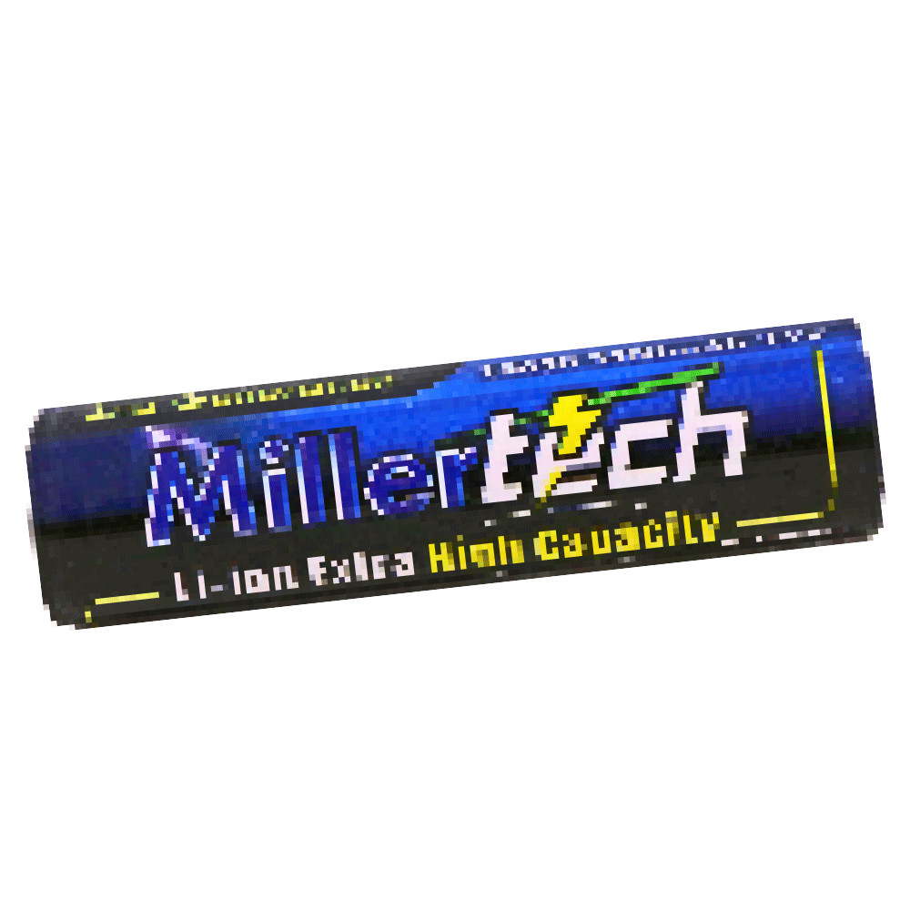 MillerTech Double Power LED Headlamp With Rechargeable 18650 Lithium Battery (555)