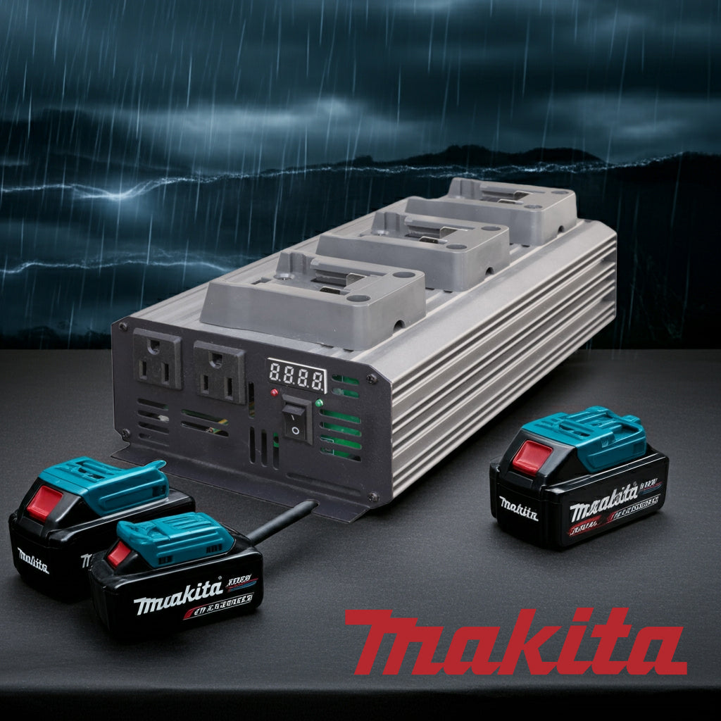 MillerTech 1000W Power Tool Battery Inverter (1810-I)