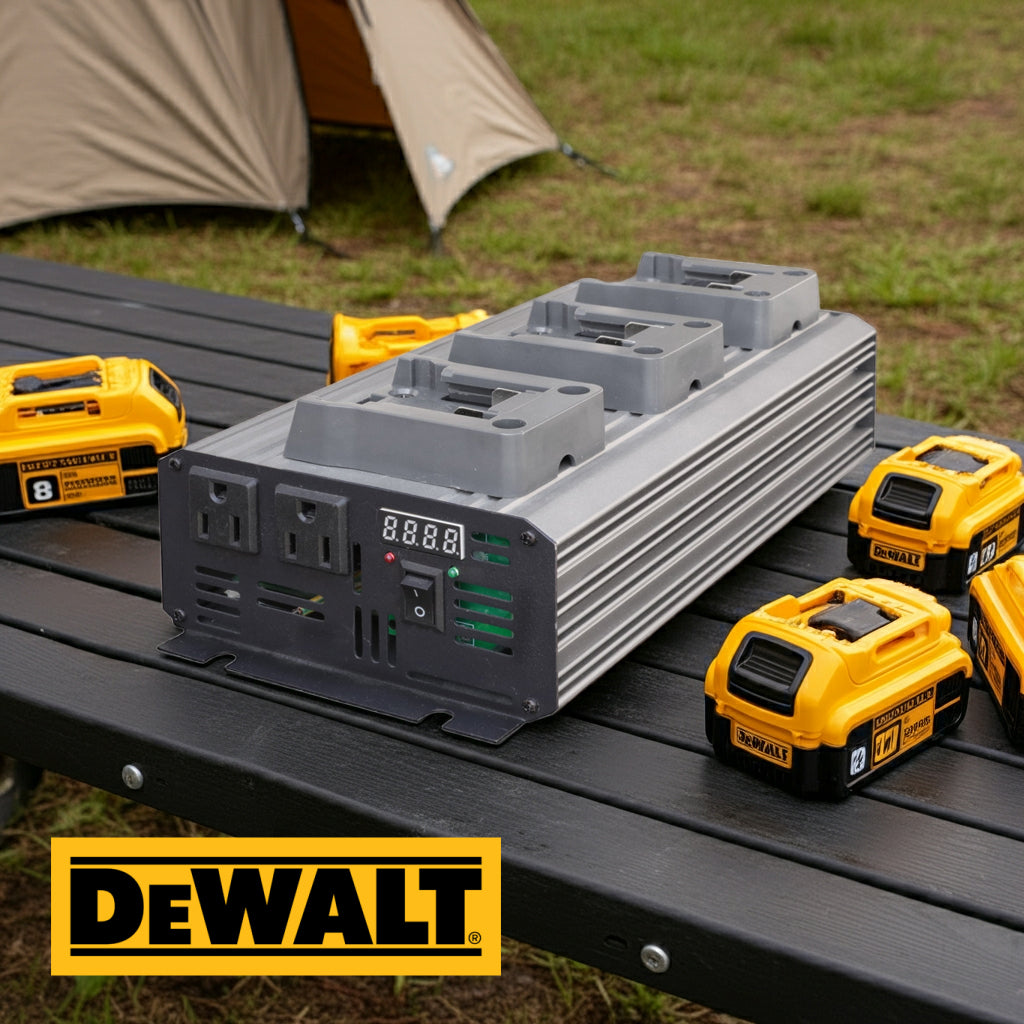 MillerTech 1000W Power Tool Battery Inverter (1810-I)