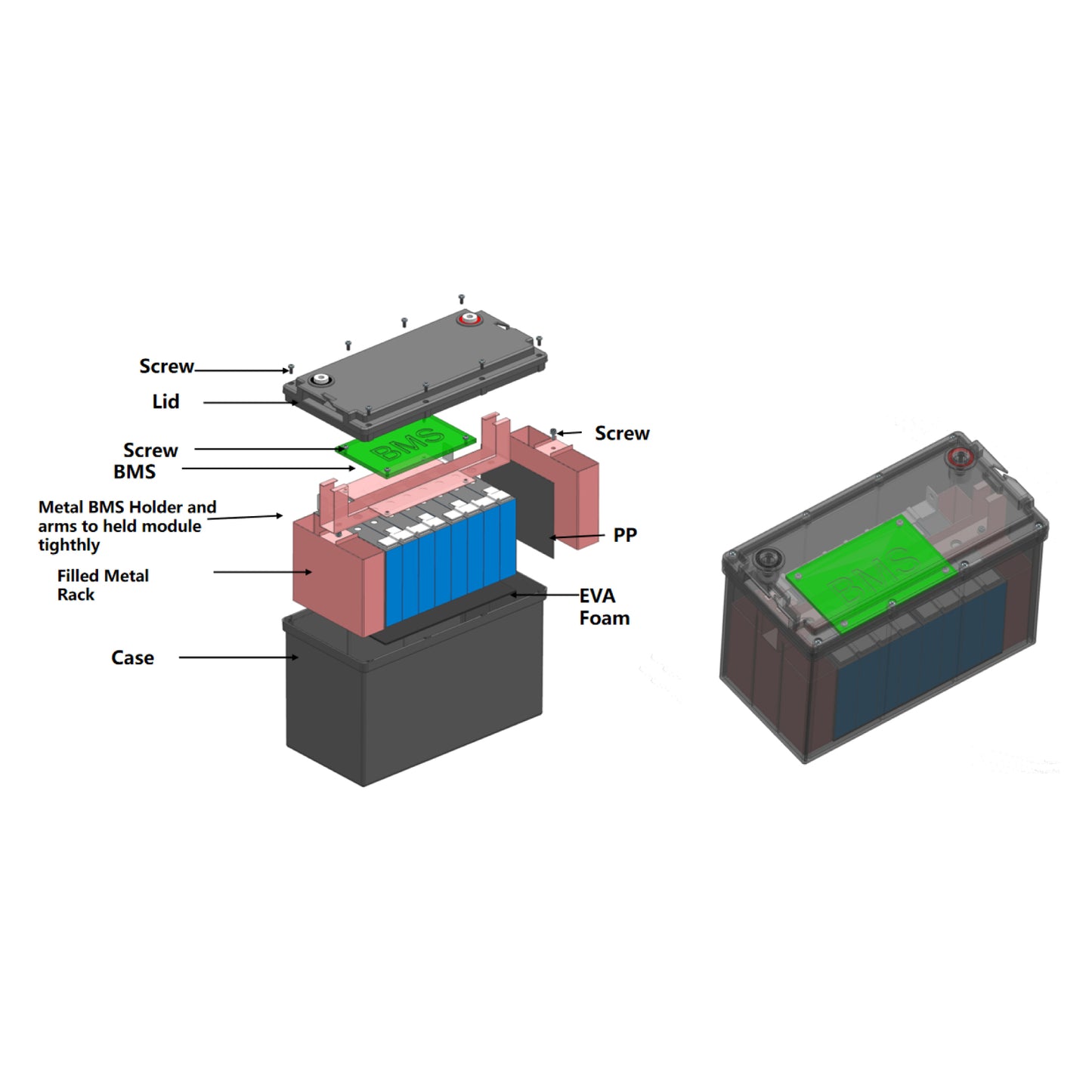 MillerTech 100Ah 12V SPRINTR Lithium Iron Phosphate (LiFePO4) Battery (12100SP)