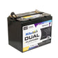 MillerTech 100Ah 12V DUAL PURPOSE 1200CCA Bluetooth Lithium Iron Phosphate (LiFePO4) Group 24 Battery (12100DP-G24)
