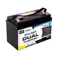 MillerTech 135Ah 12V DUAL PURPOSE 1500CCA Bluetooth Lithium Iron Phosphate (LiFePO4) Group 31 Battery (12135DP)