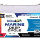 MillerTech 80Ah 24V MARINE HEATED Bluetooth Lithium Iron Phosphate (LiFePO4) Trolling Motor Group 31 Battery (2480-BTH)
