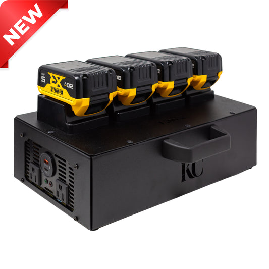 KC 1500W Ultra Power 4 Socket Power Tool Battery Inverter