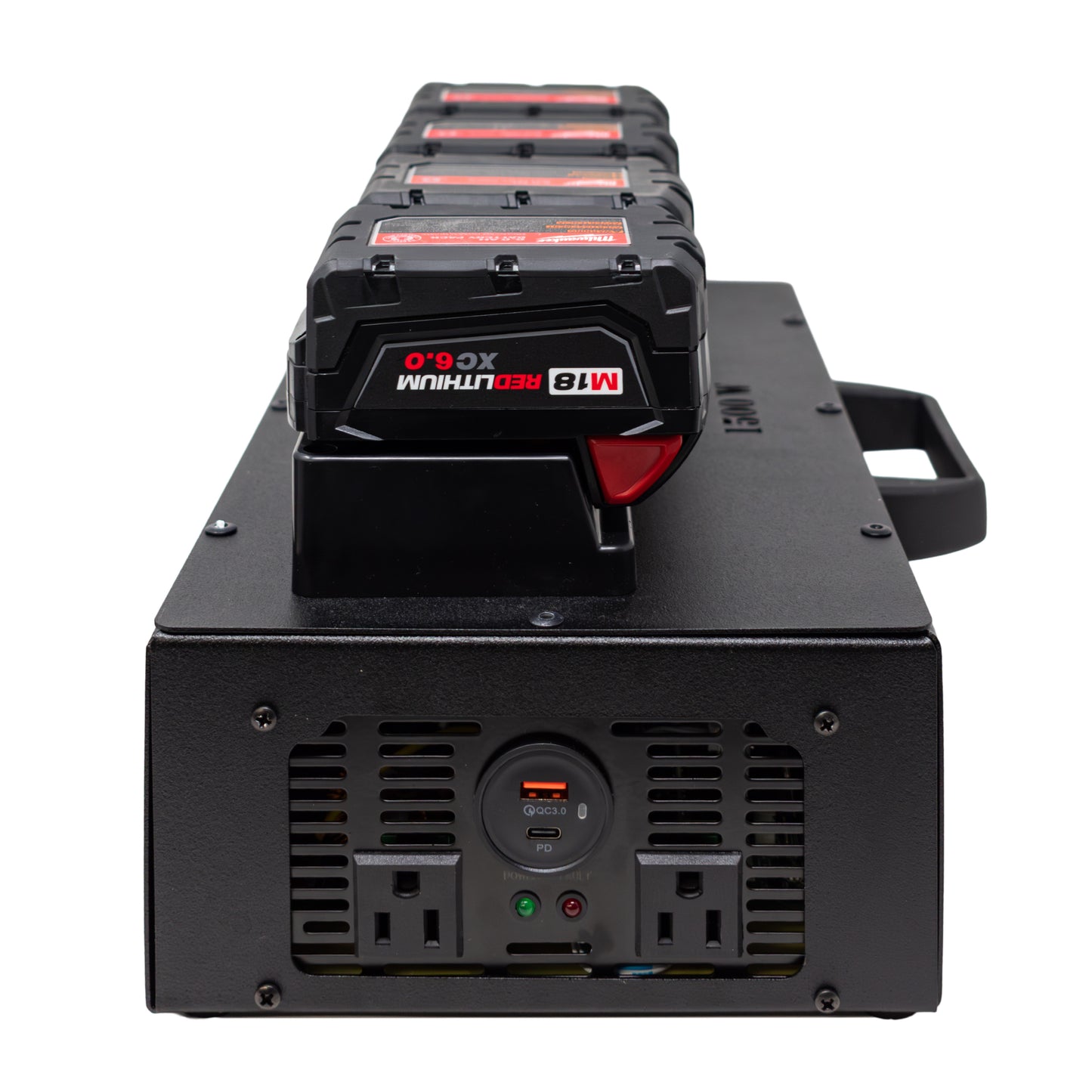 KC 1500W Ultra Power 4 Socket Power Tool Battery Inverter