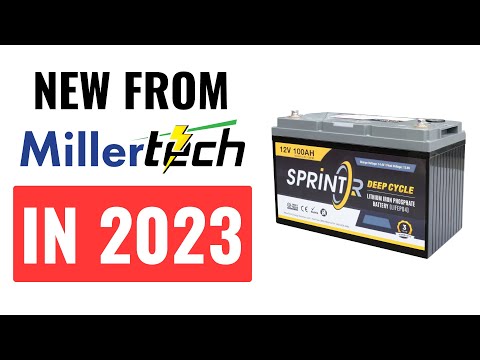 MillerTech 50Ah 12V SPRINTR Lithium Iron Phosphate (LiFePO4) Battery ( –  LDSreliance